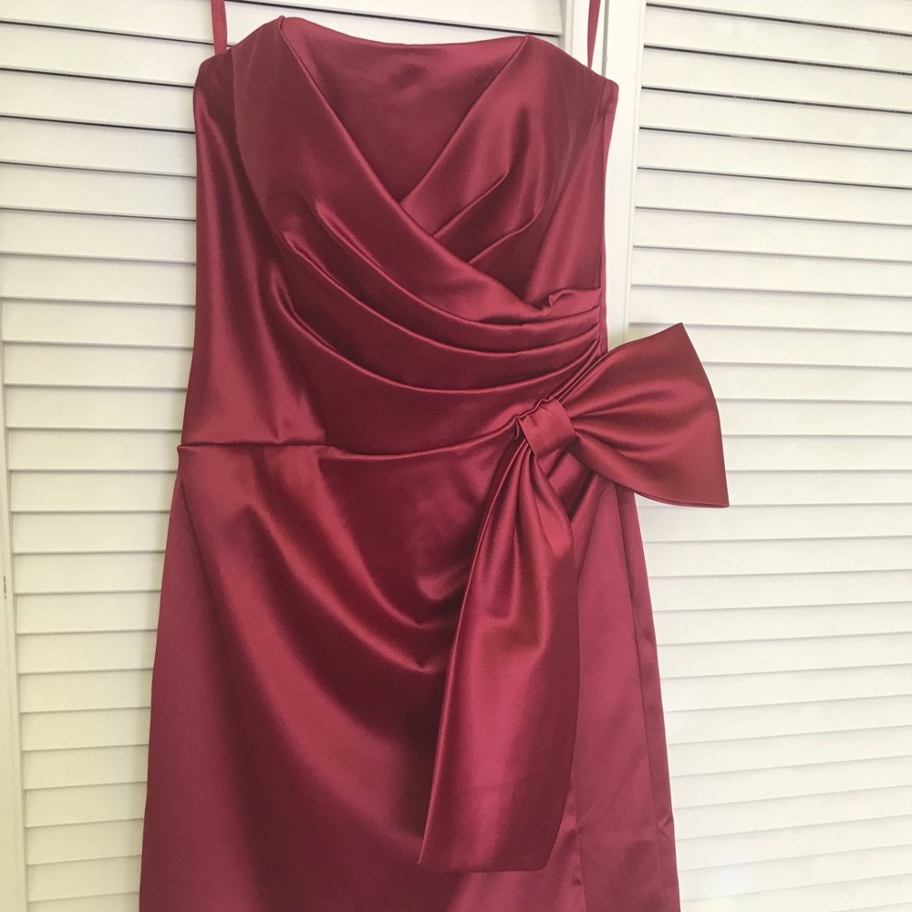 Strapless dress from White House black market